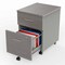 Linea Italia Metal Mobile File Cabinet, 17 inW x 20 inD x 24 inH, Ash Laminate ZUD106 - alternate 7